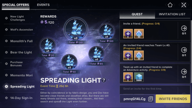 Bon Voyage Gems Event