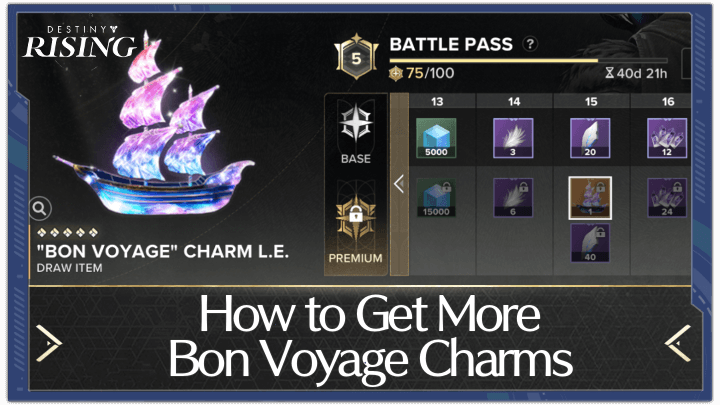 Destiny Rising - Bon Voyage Gems L.E.