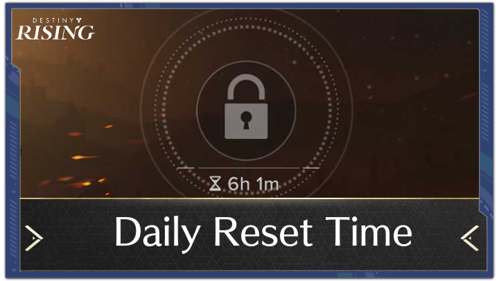 Destiny Rising - Daily Reset Time
