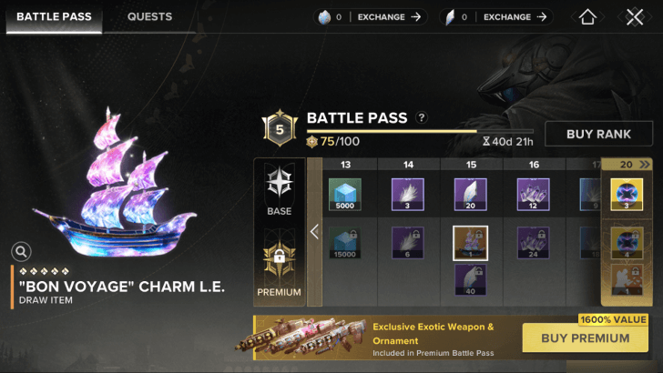 Bon Voyage Charms LE BP