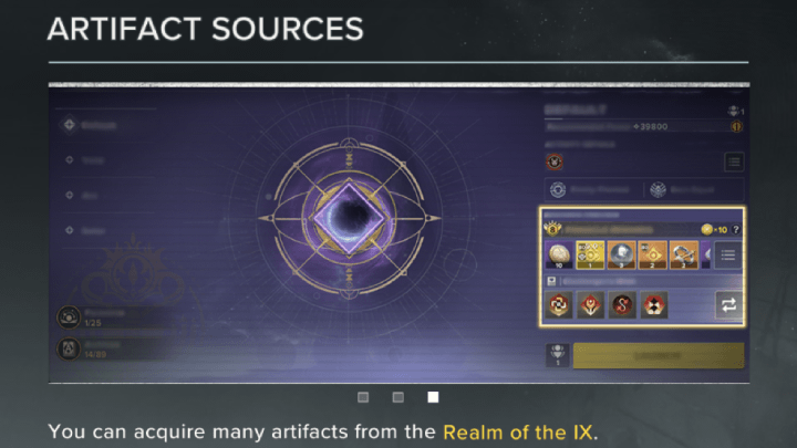 Artifact Sources