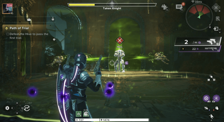 Taken Knight Regeneration