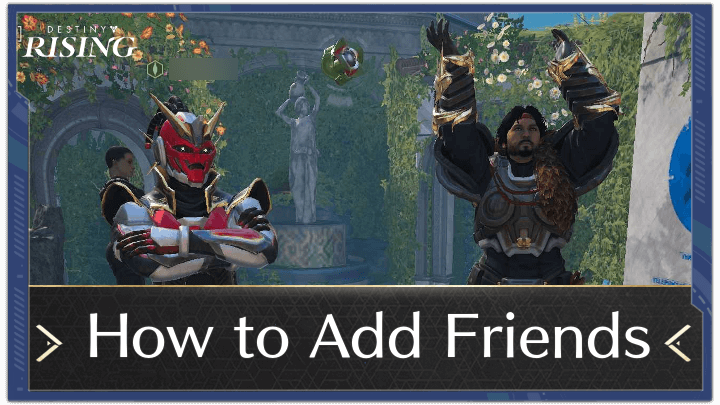 Destiny Rising - How to Add Friends