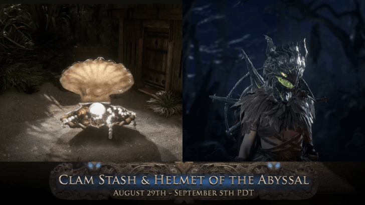 Clam Stash Skin and Helmet of the Abyssal Twitch Drop