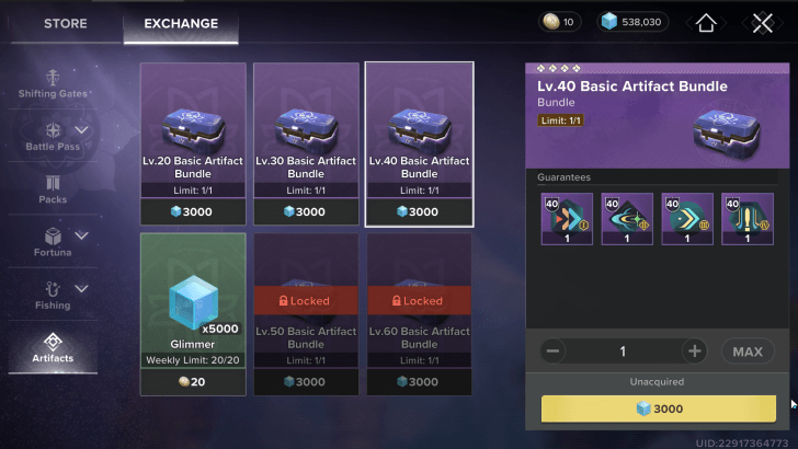 Artifact Institute Bundles