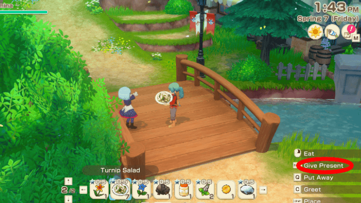 SoS Grand Bazaar - Hold the gift and approach