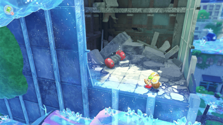 Kirby and the Forgotten Land - Star-Crossed World - Meteor Shower