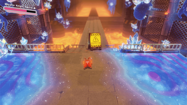 Kirby and the Forgotten Land - Star-Crossed World - Crystal Beast Pack Volcano Sign Location