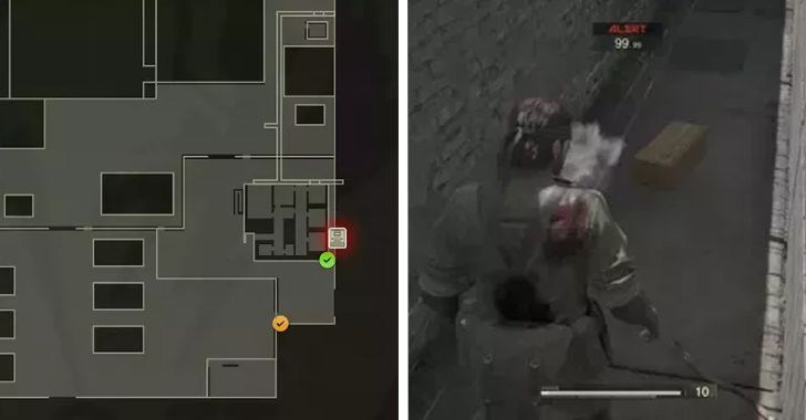 MGS Delta Cardboard Box C Location