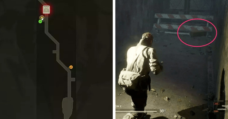 MGS Delta Cardboard Box B Location