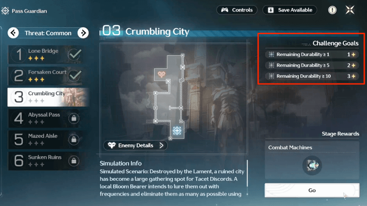 06 - Check the Star Requirements of Stages
