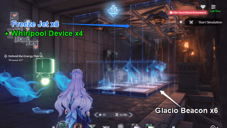 Sunken Ruins Elite Wave 5 Layout