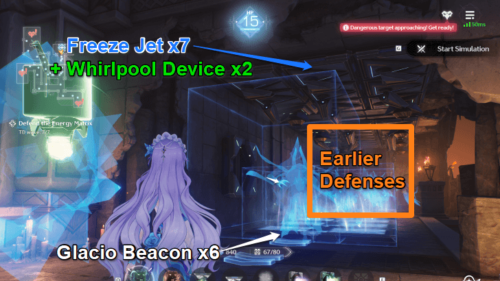 Sunken Ruins Elite Wave 7 Layout