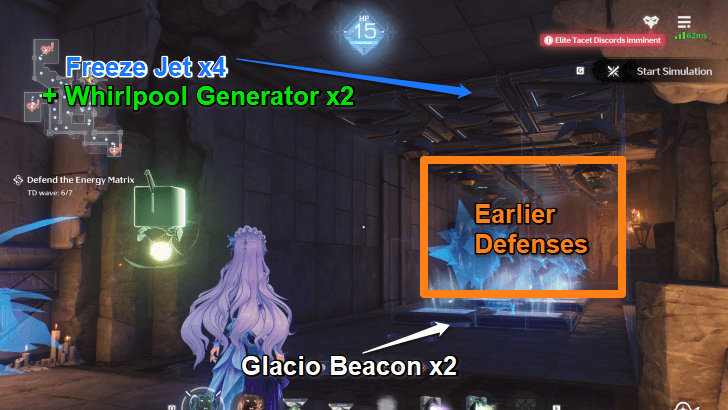 Sunken Ruins Elite Wave 6 Layout