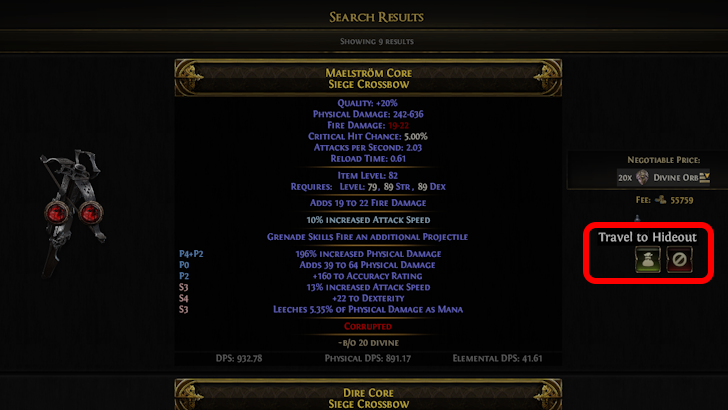 Purchase Other Items With the Instant Buyout Option