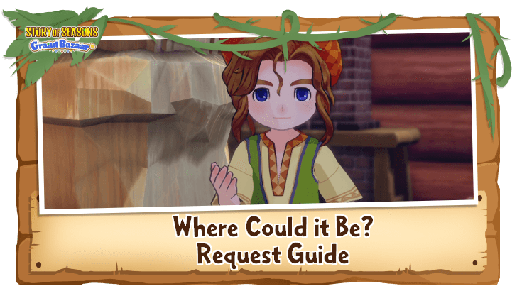 Story of Seasons Grand Bazaar - Where Could it Be Request Guide