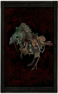 Path of Exile 2 (PoE 2) - Karui Rhoa Mount Effect