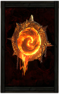 Path of Exile 2 (PoE 2) - Molten Portal Effect