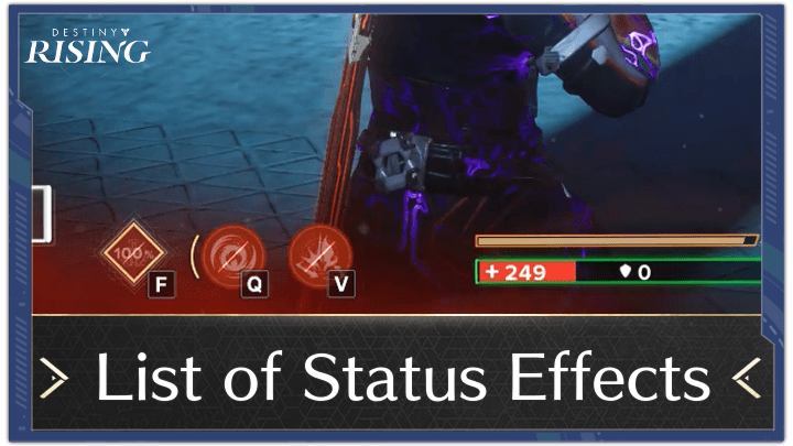 Destiny Rising - List of Status Effects