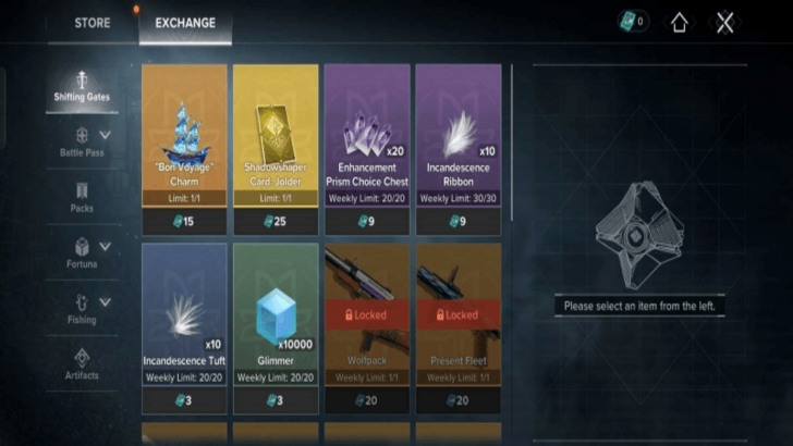 Shifting Gates Exchange