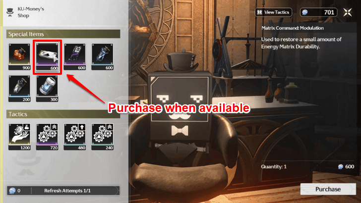 Tidal Defense Test - Matrix Command Modulation