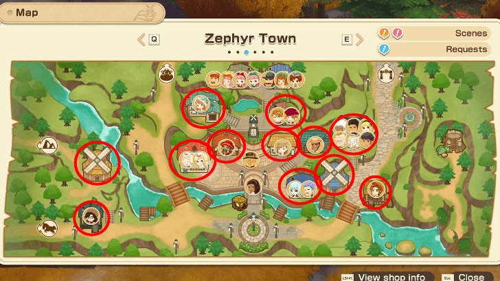 SoS - Zephyr Town Map