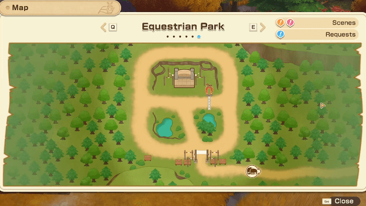 SoS - Equestrian Park Map