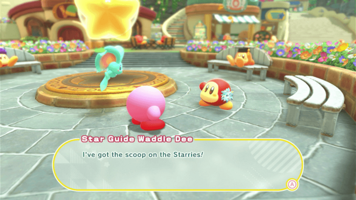 Kirby and the Forgotten Land - Star-Crossed World - Star Guide Waddle Dee