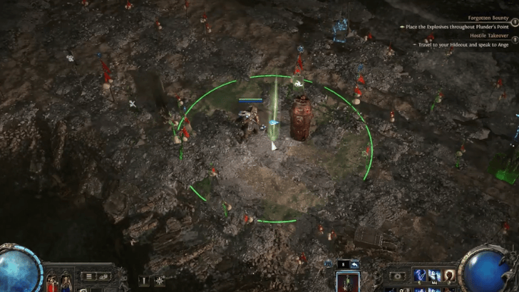 Setting Explosives in Plunder