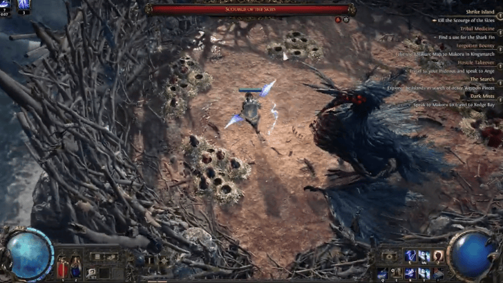 Scourge of the Skies in Shrike Island