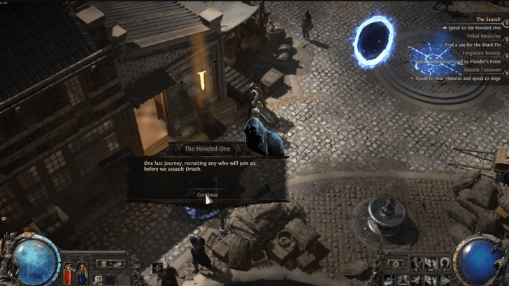 The Hooded One in Kingsmarch