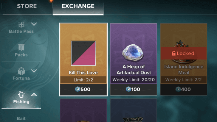 Store Exchange Tab