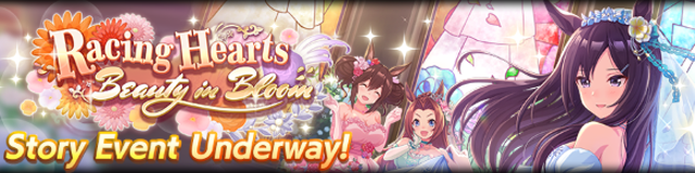 Racing Hearts Beauty in Bloom Banner