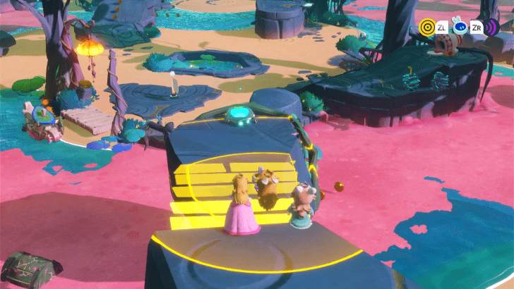 Mario Rabbids - The Last Spark Hunter 3d The Flooded Labyrinth Memory
