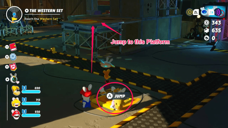 Mario Rabbids - Rayman in the Phantom Show 1a Phantom Memory.png