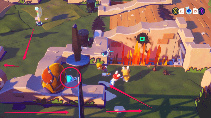 Mario Rabbids - Rayman in the Phantom Show 3 The Careless Shepherdess Memory.png