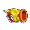 Mario Rabbids Sparks of Hope - Rayman in the Phantom Show Weapon Skin Operatic Blaster.png