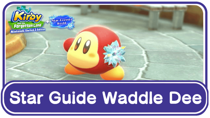 Kirby and the Forgotten Land – Star-Crossed World Star Guide Waddle Dee