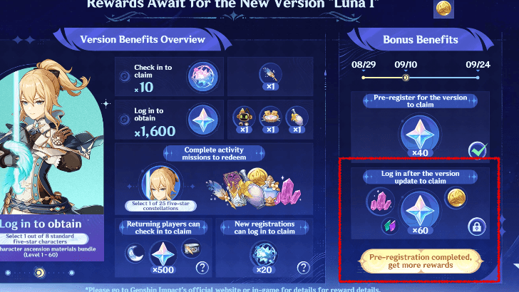 It Starts in Nod-Krai - Get Additional Primogems and Materials After Version Update
