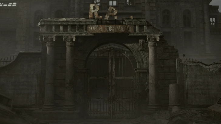 Raccoon Police Department entrance destroyed