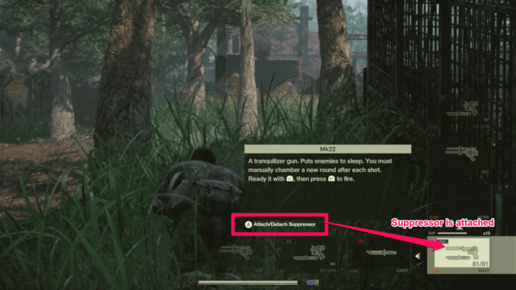 Mk22 Supressor Equipped