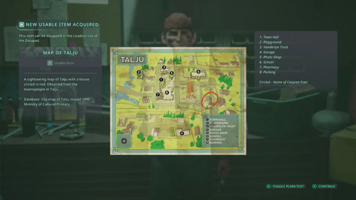 How to Get Map of Talju