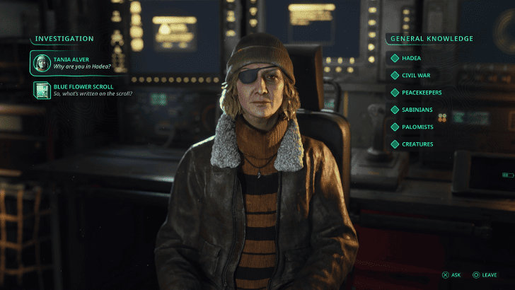 Hell is Us - Acout the Blue Flower Scroll