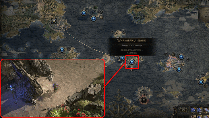 Path of Exile 2 - Great White One Location