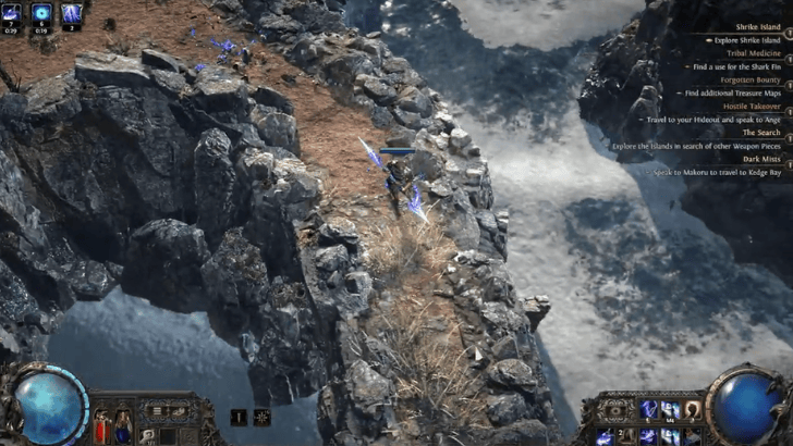 Narrow Pathway in Shrike Island