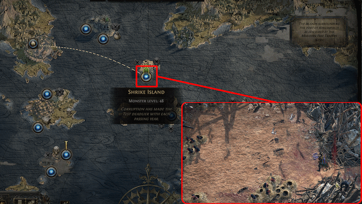 Path of Exile 2 - Scourge of the Skies Location