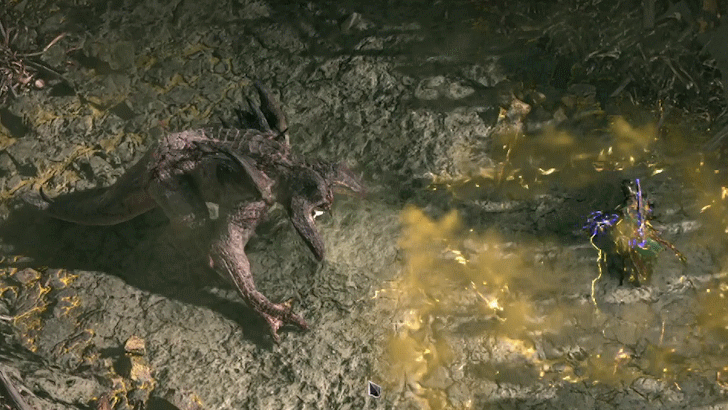 Path of Exile 2 - The Blind Beast Act 4 Boss