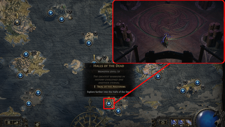 Path of Exile 2 - Yama the White Location