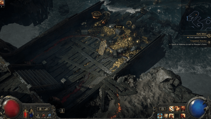 Exploding Loot Trap in Journey