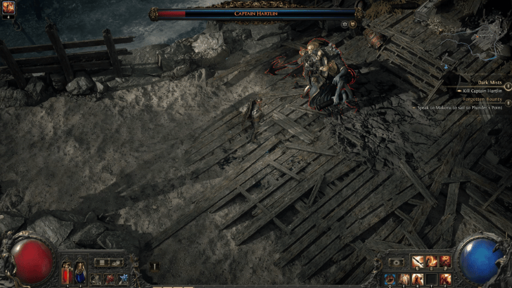 Captain Hartlin Boss Fight